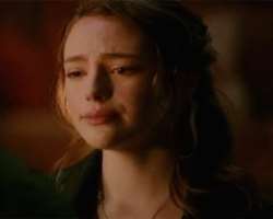 She loves doing crying acting scenes.